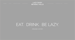 Desktop Screenshot of lazydaisybeverlyhills.com